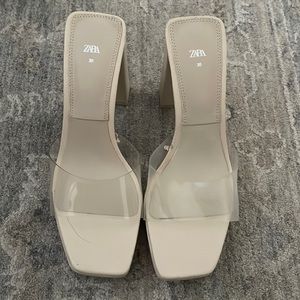 Zara Nude Heels
